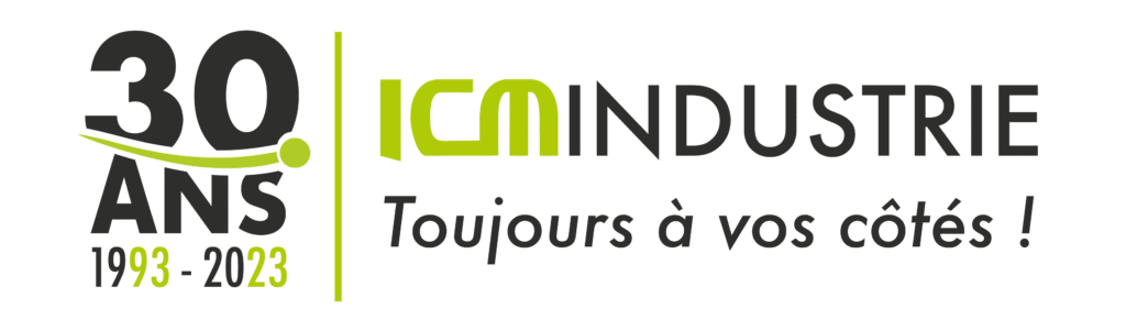 logo 30 ans signature ICM Industrie