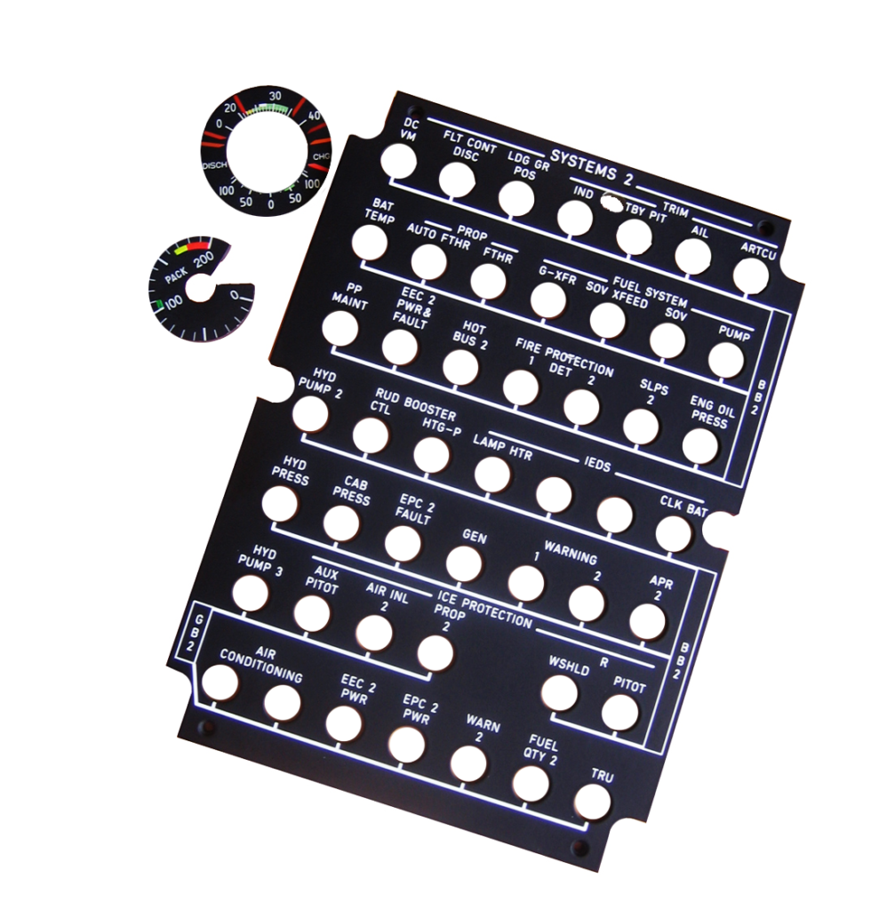 piece pour tableau de bord aeronautique 1